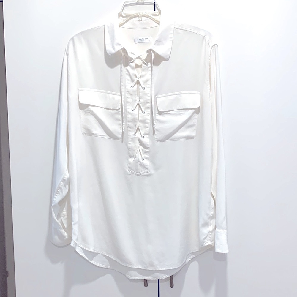 Equipment Femme silk shirt